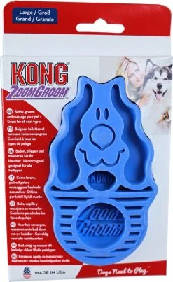 Kong Zoom Groom Hondenborstel