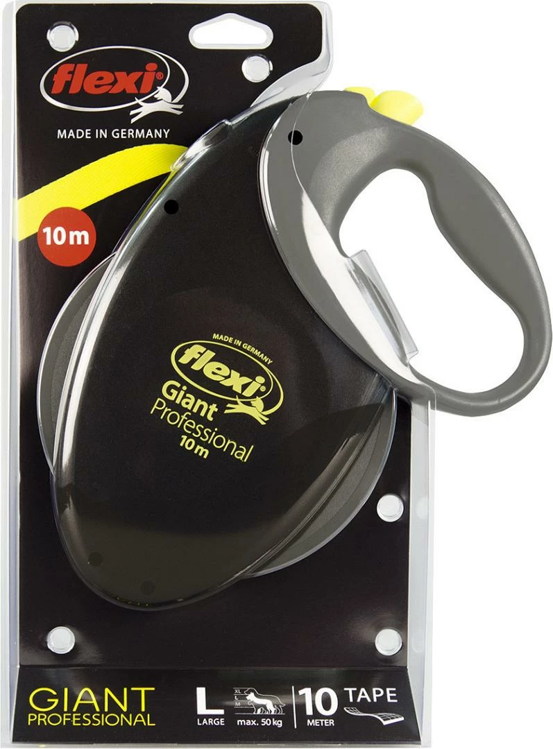 Flexi Giant Neon Professional Band Geel 10 Mtr - Afbeelding 2