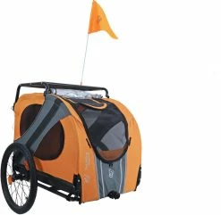 DoggyRide Hondenfietskar Novel 15 Cabin Oranje