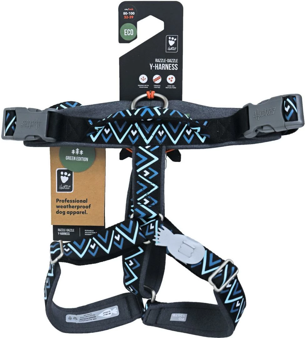 Hurtta Y-harnas Razzle Dazzle Blackberry - Afbeelding 7