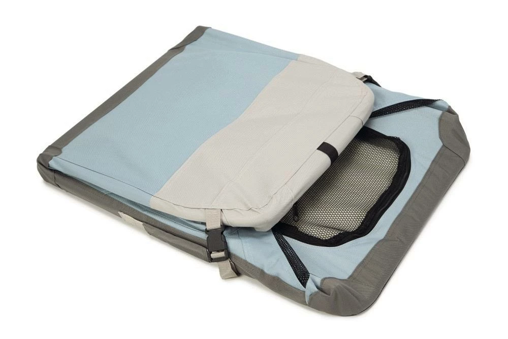 Beeztees Nylon Bench Travel Time Lichtblauw - Afbeelding 3