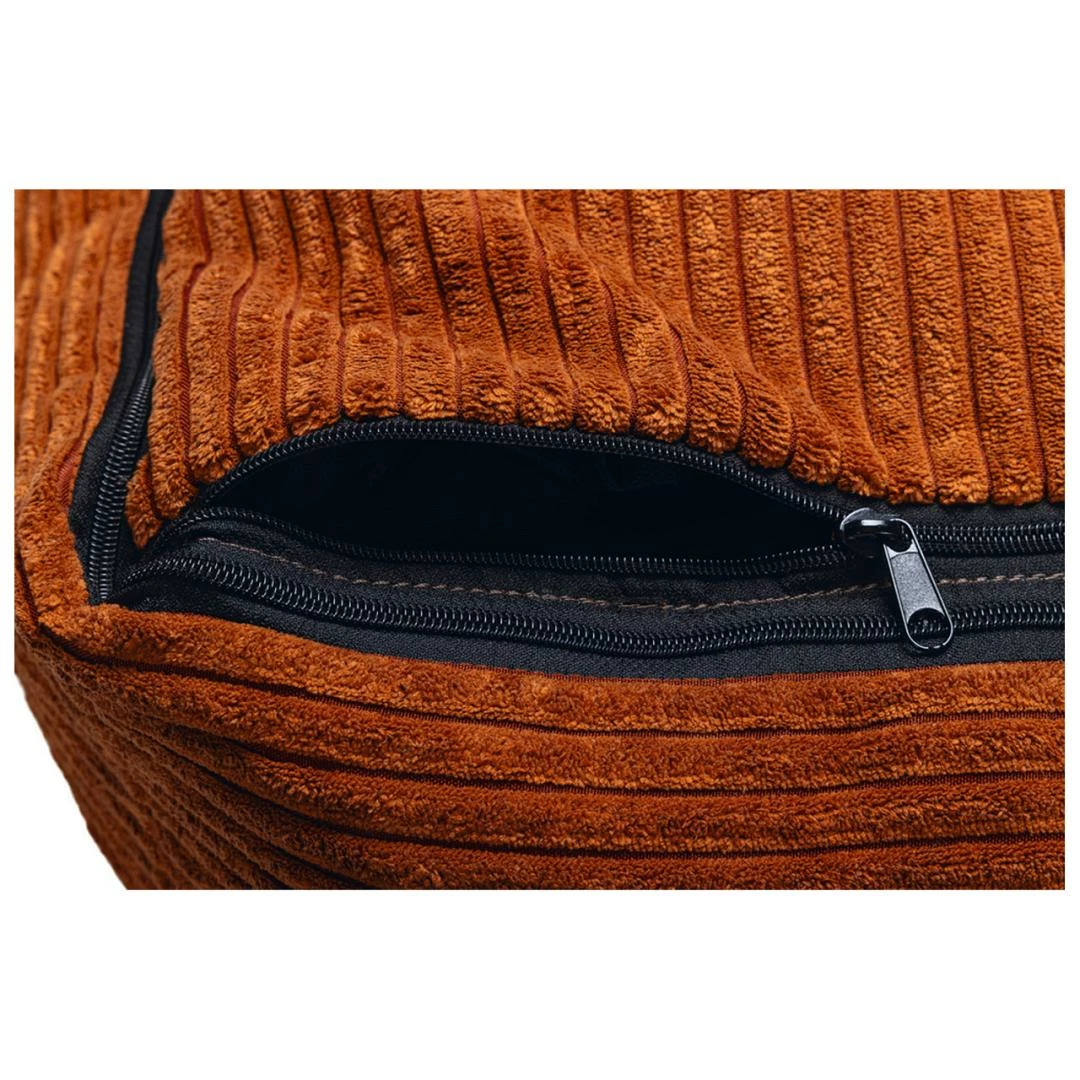 Designed By Lotte Hondenmand Ribbed Terracotta - Afbeelding 2