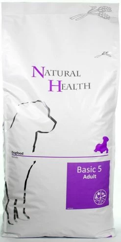 Natural Health Hondenvoer Basic 5 Adult 12,5 Kg