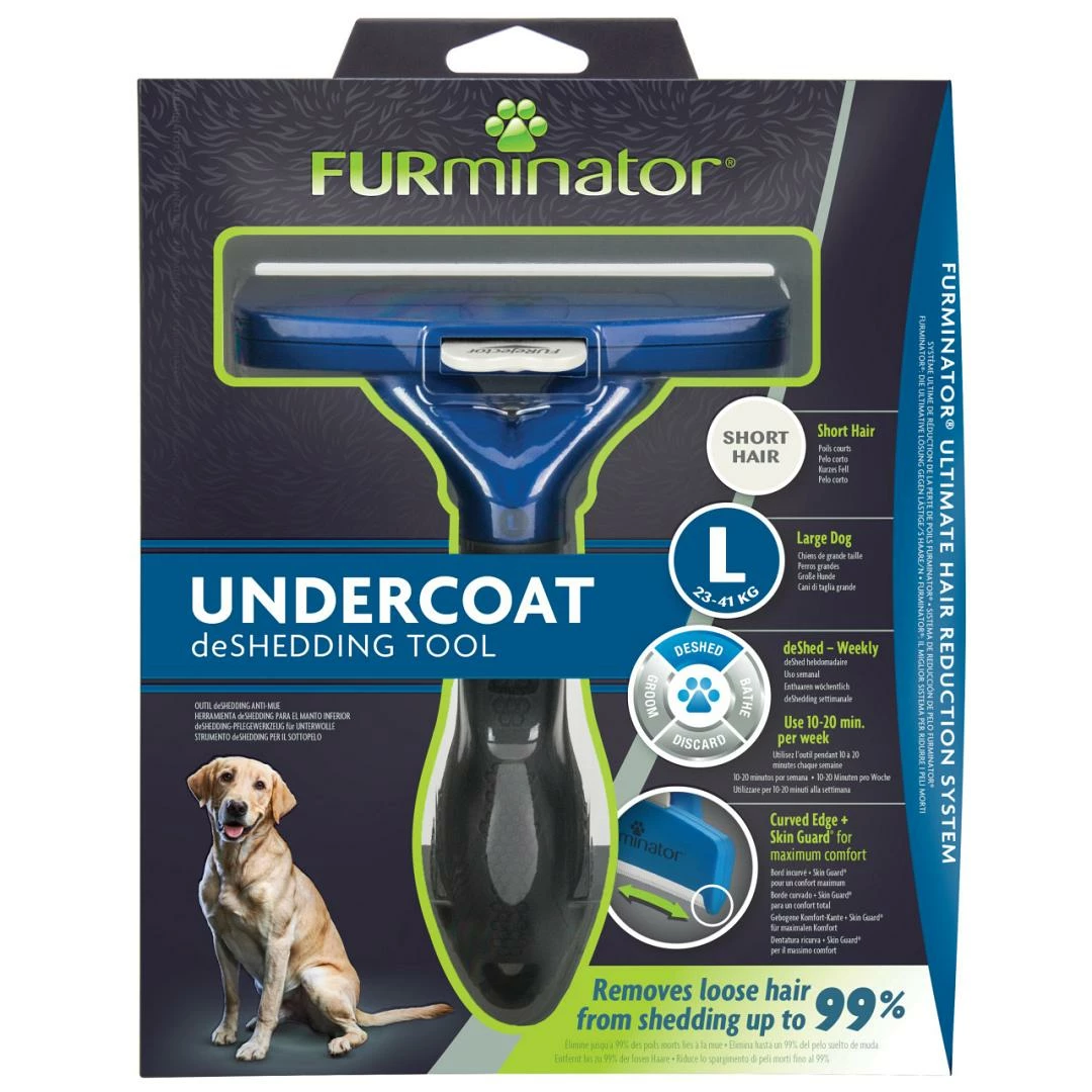 FURminator Undercoat Hond Korthaar L - Afbeelding 2