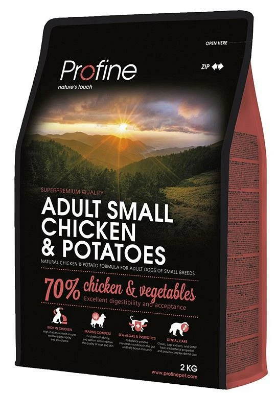 Profine Hondenvoer Adult Small Chicken & Potatoes 2 Kg