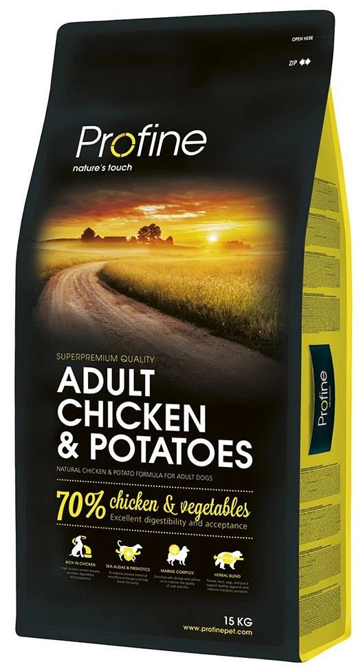 Profine Hondenvoer Adult Chicken & Potatoes 15 Kg