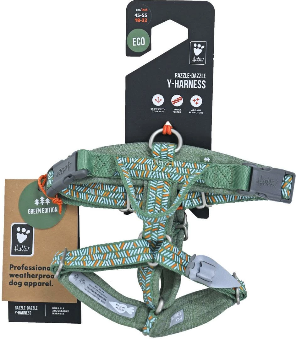 Hurtta Y-harnas Razzle Dazzle Hedge - Afbeelding 4