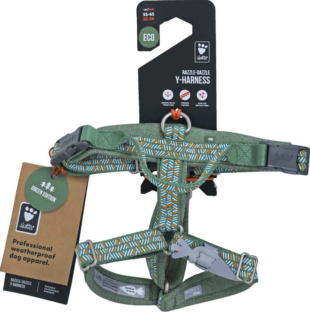 Hurtta Y-harnas Razzle Dazzle Hedge - Afbeelding 5