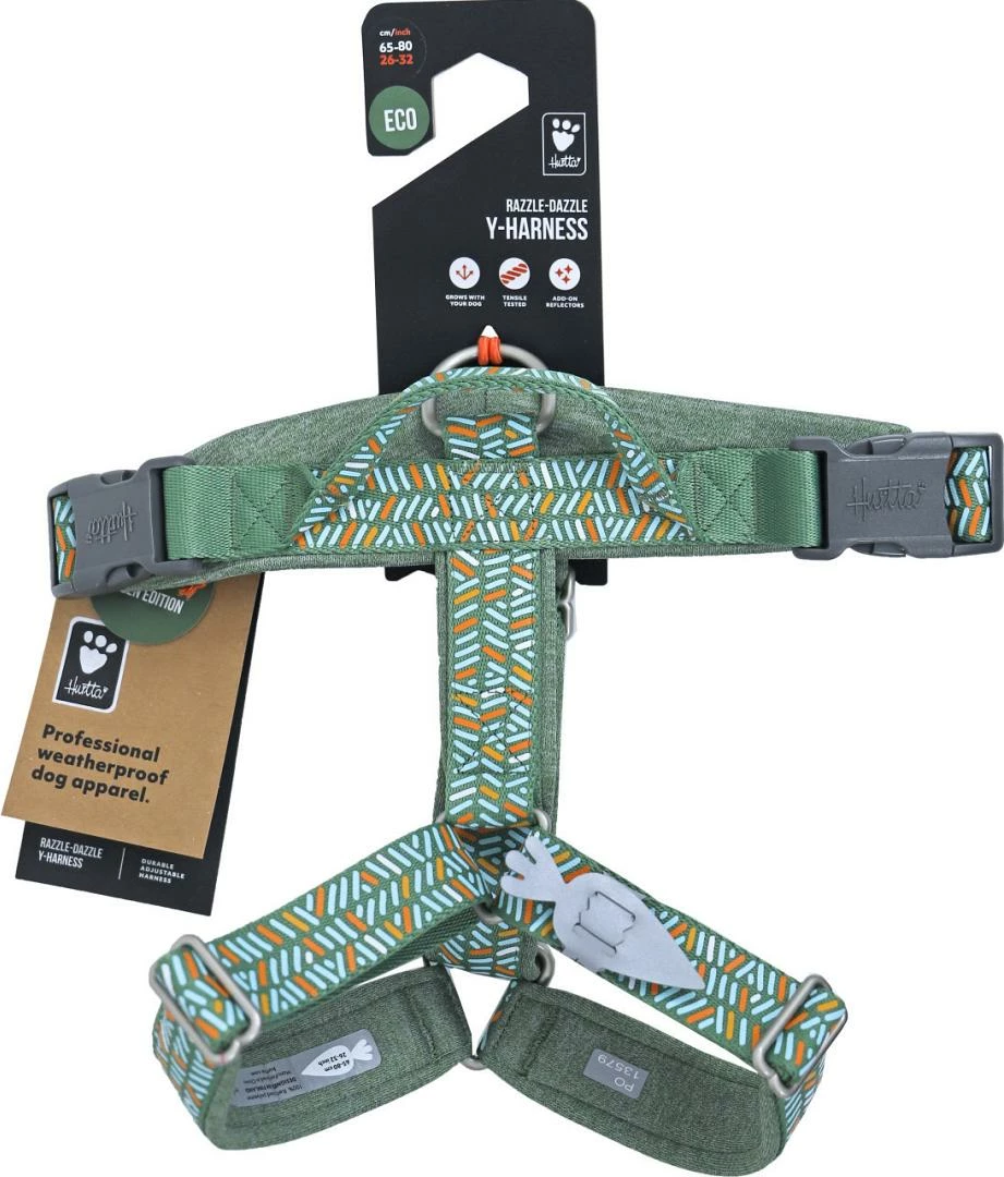 Hurtta Y-harnas Razzle Dazzle Hedge - Afbeelding 6