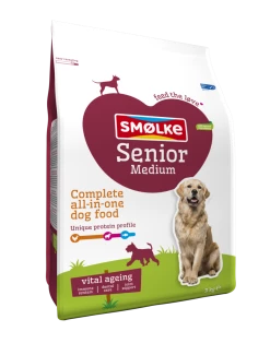 Smølke Hondenvoer Senior Medium 3 Kg