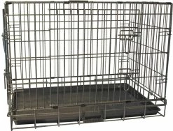 Boon Premium Hondenbench 2-deurs Hamerslag