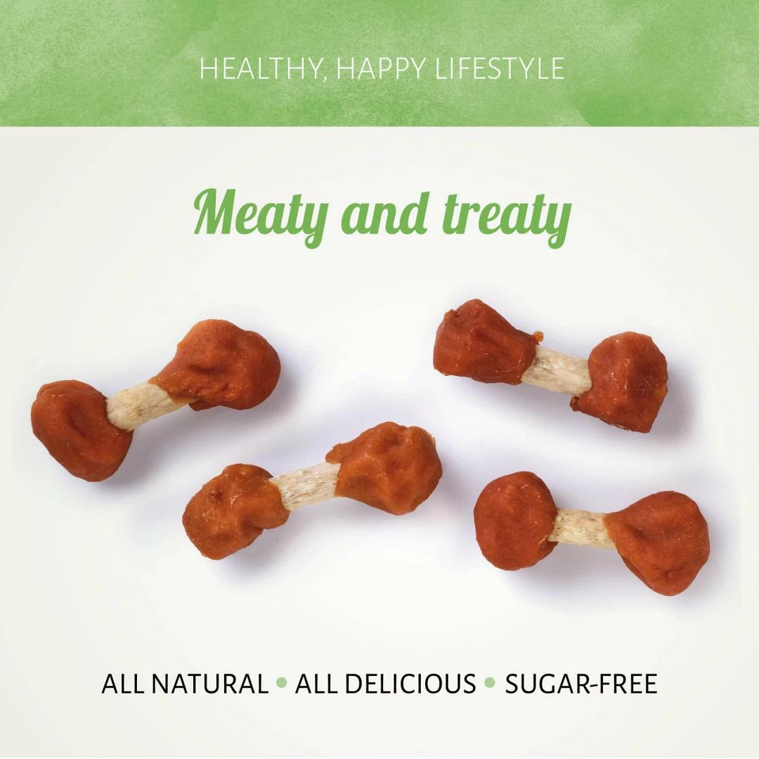 Antos Chicken D'light Munchy 1 Kg - Afbeelding 2