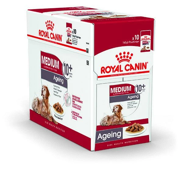 Royal Canin Hondenvoer Medium Ageing 10+ 10 X 140 Gr