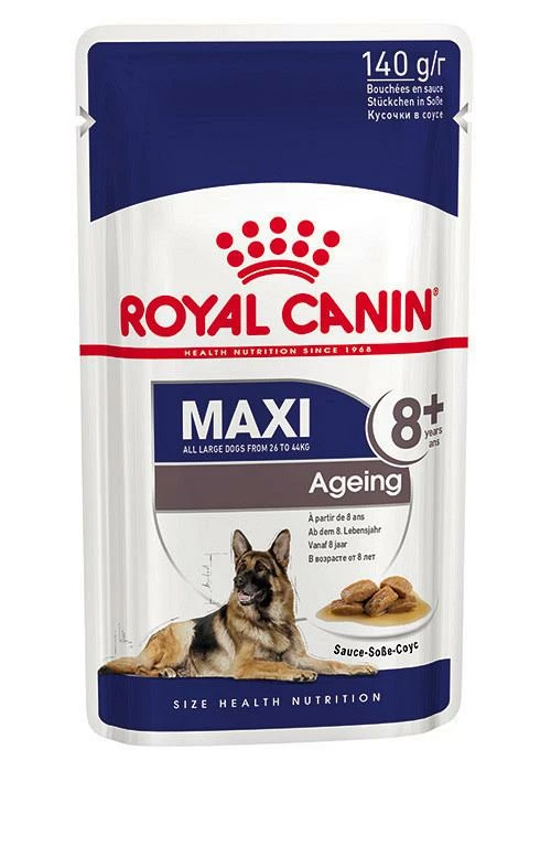 Royal Canin Hondenvoer Maxi Ageing 8+ 10 X 140 Gr - Afbeelding 2