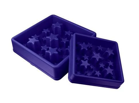 Eat Slow Live Longer Voerbak Star Blue