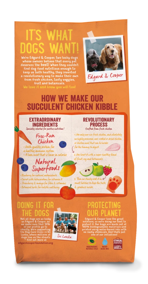 Edgard & Cooper Hondenvoer Adult Kip 7 Kg - Afbeelding 2