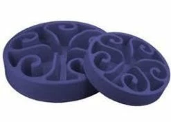 Eat Slow Live Longer Voerbak Original Blue