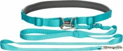 TRIXIE Hardloopriem Oceaan Blauw/Grafiet