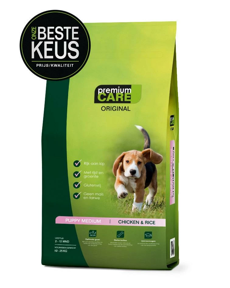 Premium Care Original Puppy Medium Chicken & Rice 3 Kg