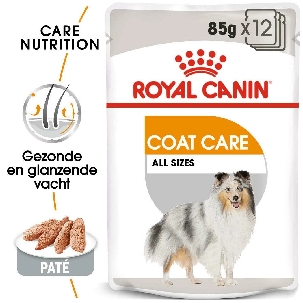 Royal Canin Hondenvoer Coat Care Wet 12 X 85 Gr - Afbeelding 4